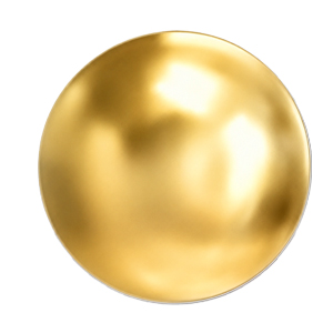 <b>Shop by Color</b> - Convex Nailheads - Gold