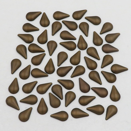 RG <b>Convex II</b> Drop Nailheads Hot Fix - Antique Gold