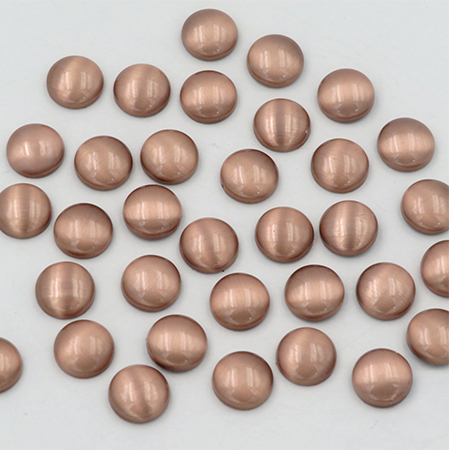 RG <b>Convex II</b> Round Nailheads Hot Fix - Copper