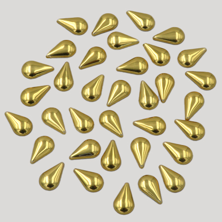 RG <b>Convex II</b> Drop Nailheads Hot Fix - Gold