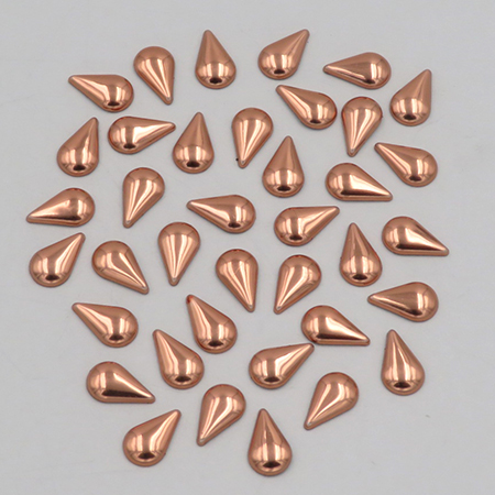 RG <b>Convex II</b> Drop Nailheads Hot Fix -Rose Gold