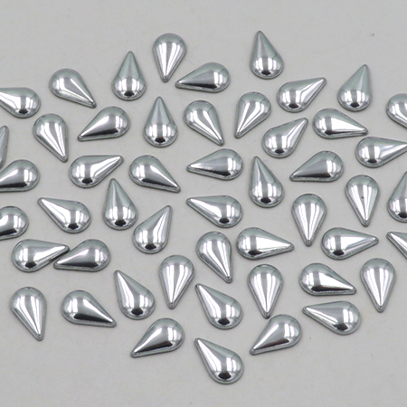 RG <b>Convex II</b> Drop Nailheads Hot Fix - Silver